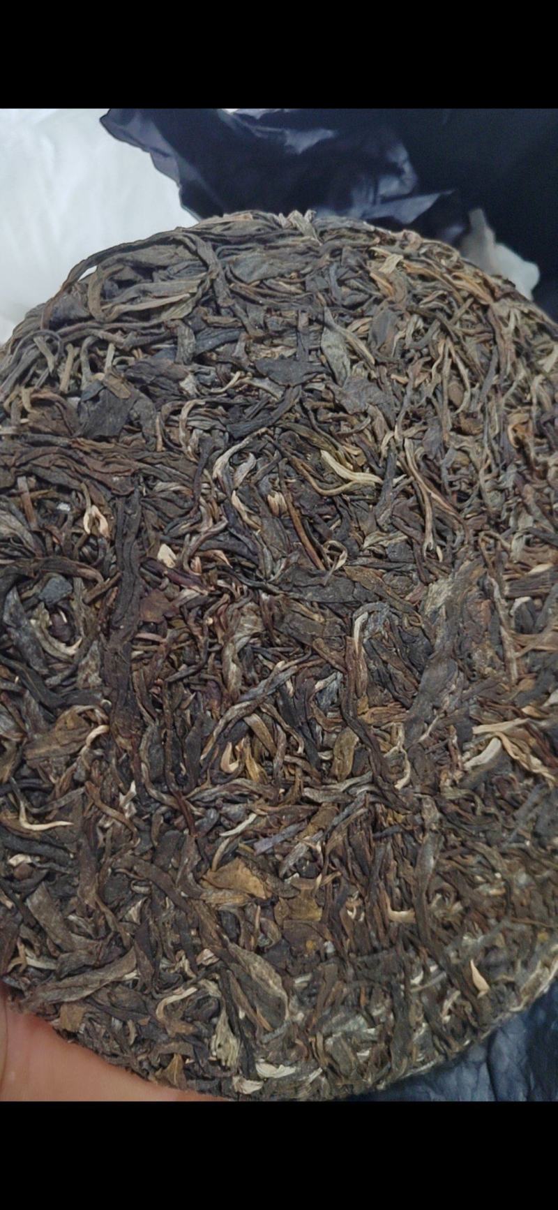 普洱茶景迈357克饼茶2019年口感香甜