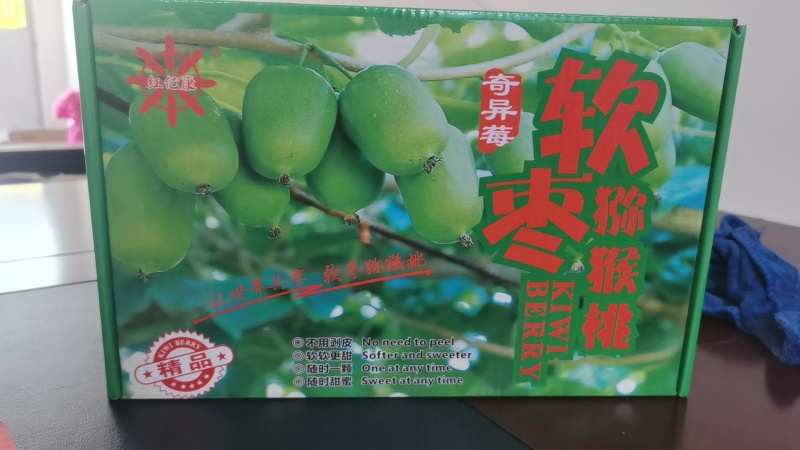 宝鸡虢王软枣猕猴桃中药有机肥种植甘甜爽口园主直发