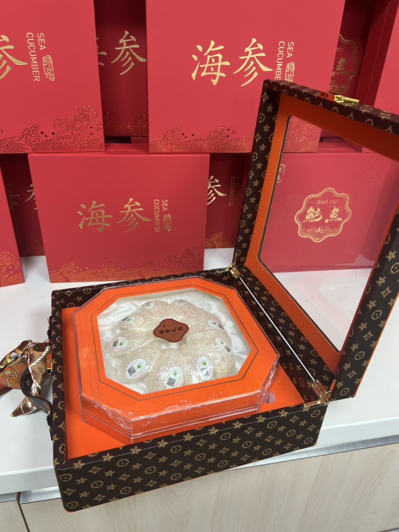 三克梳盏溯源码干盏燕窝礼盒