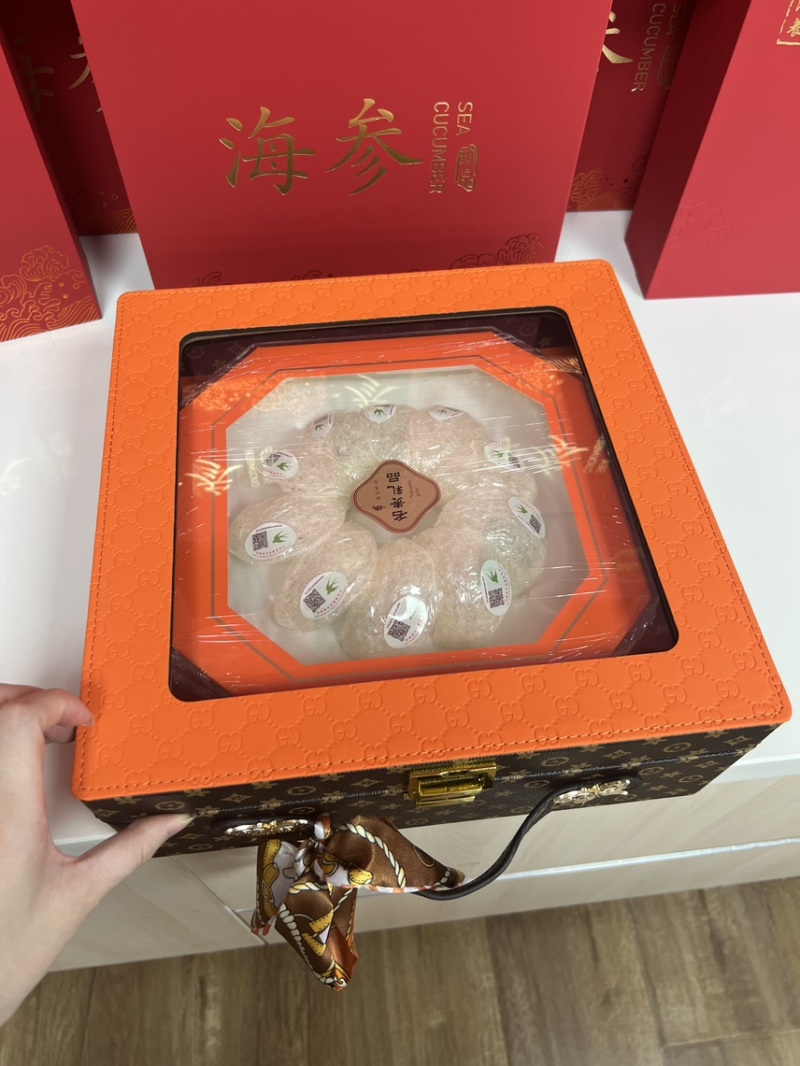三克梳盏溯源码干盏燕窝礼盒