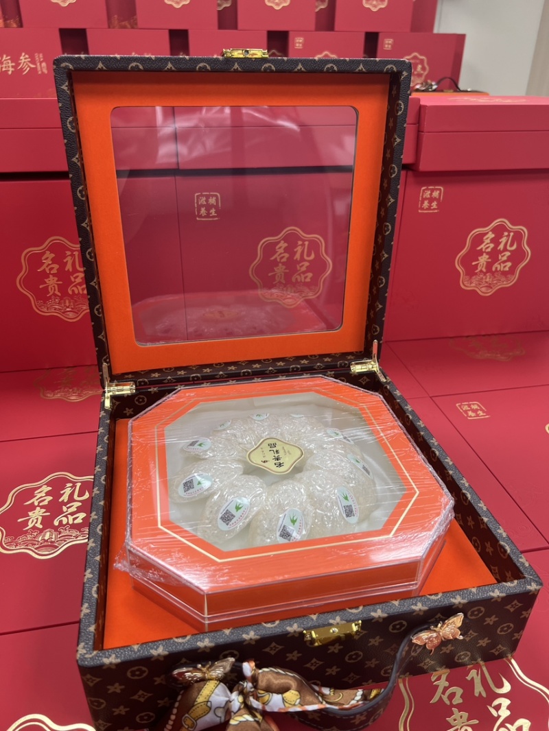 三克梳盏溯源码干盏燕窝礼盒