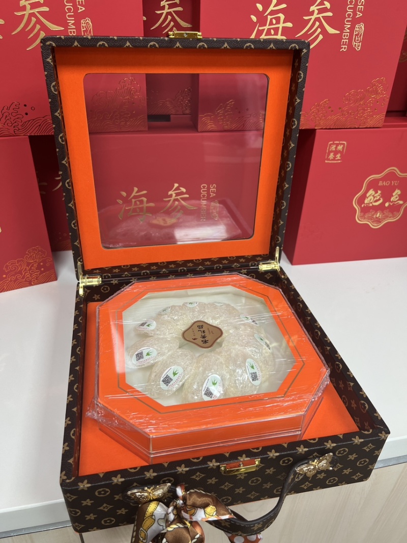三克梳盏溯源码干盏燕窝礼盒