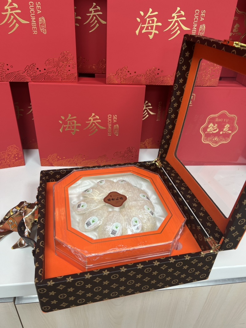 三克梳盏溯源码干盏燕窝礼盒