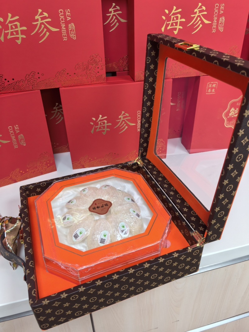 三克梳盏溯源码干盏燕窝礼盒