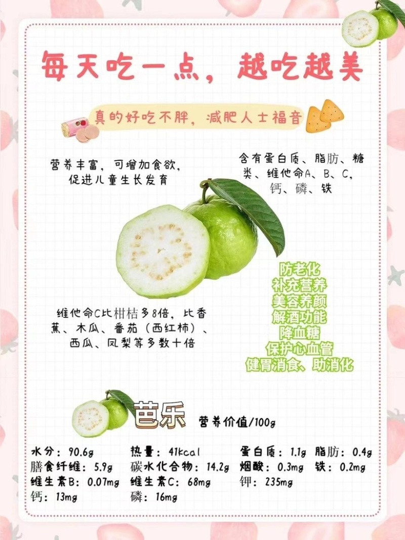 福建白心芭乐番石榴整箱新鲜软心胭脂芭乐新鲜热带水果代发