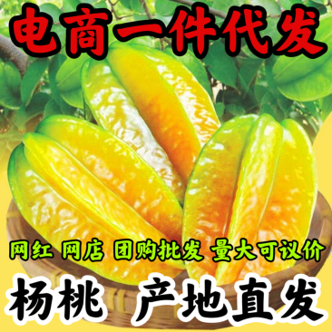 现摘福建即食杨桃新鲜应季五角星孕妇水果整箱批发代发