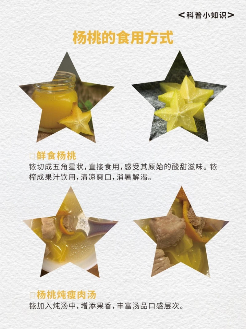 现摘福建即食杨桃新鲜应季五角星孕妇水果整箱批发代发