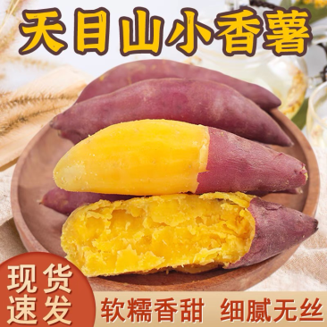 天目山小香薯正宗板栗红薯沙地新鲜农家自种番薯代发