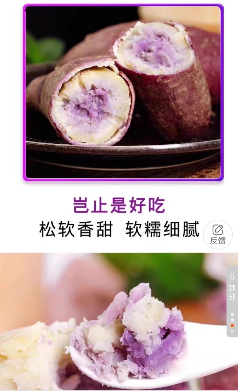 冰淇淋红薯新鲜一点红紫薯地瓜当季糖心板栗薯包邮代发