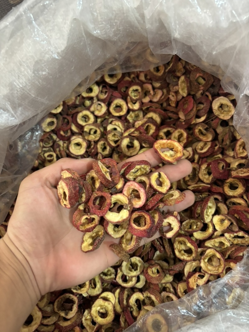 精选2024新货去核山楂片干货手工切片泡茶煮水无籽