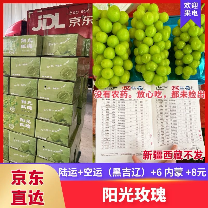 阳光玫瑰京东发货单果10g+果肉超细腻，水润甜蜜！