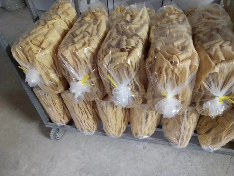 高端纯手工制作山泉水腐竹（油炸腐竹）