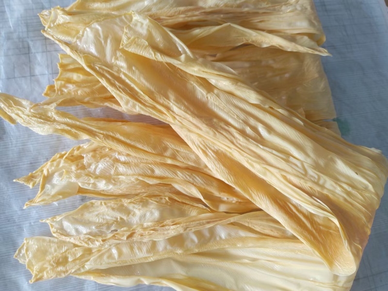 高端纯手工制作山泉水腐竹（油炸腐竹）
