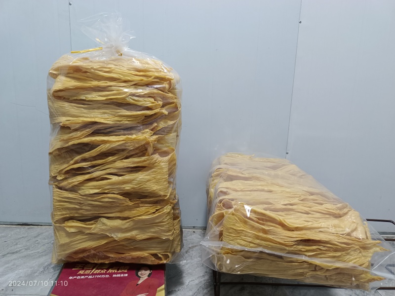高端纯手工制作山泉水腐竹（油炸腐竹）
