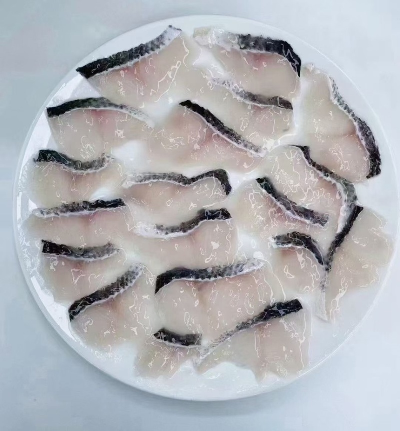 免浆黑鱼片250g*25/袋冻品半成品