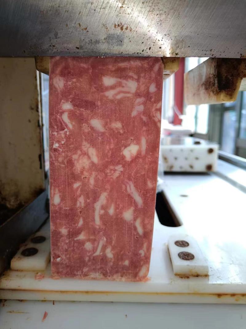 厂家直销鸭肉牛脂肪板大量批发可切卷保证不散碎现货实拍