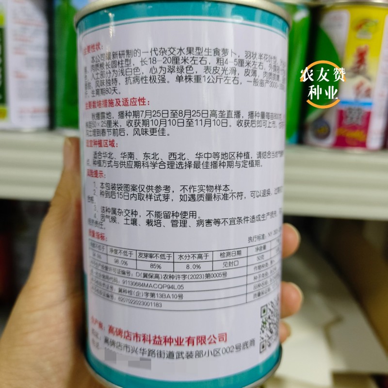 杂交绿翡翠萝卜种子杂交水果萝卜种籽生吃脆甜皮薄绿皮绿肉