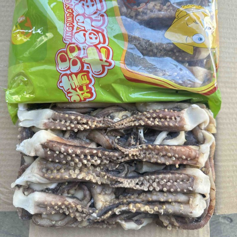 纯干原汁小板北太鱿鱼须，原汁无泡发，5公斤一件
