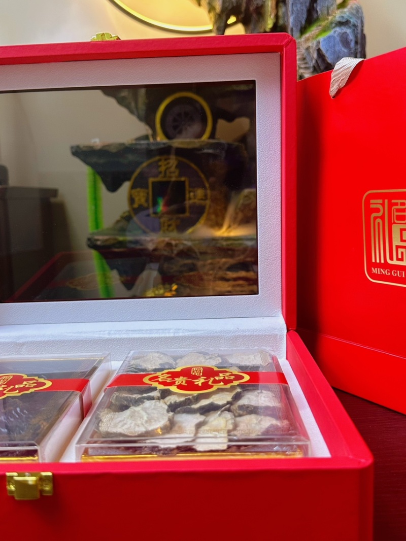中秋送礼滋补品礼盒灵芝玛卡双拼礼盒