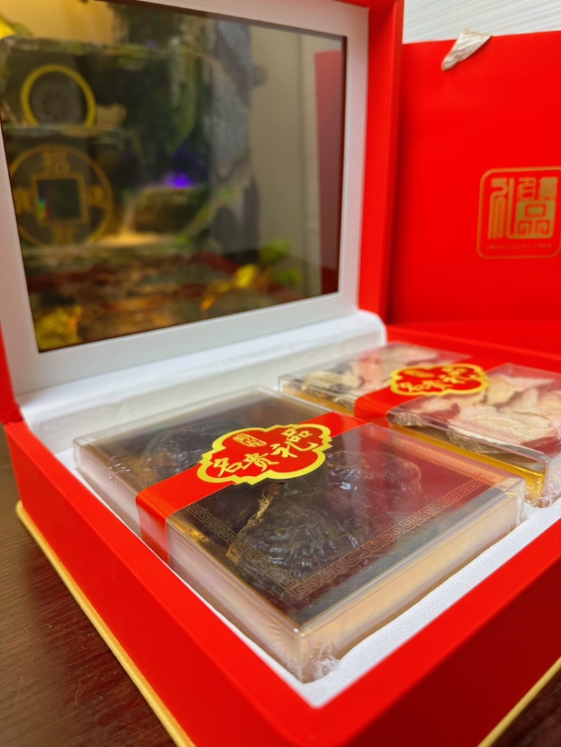中秋送礼滋补品礼盒灵芝玛卡双拼礼盒