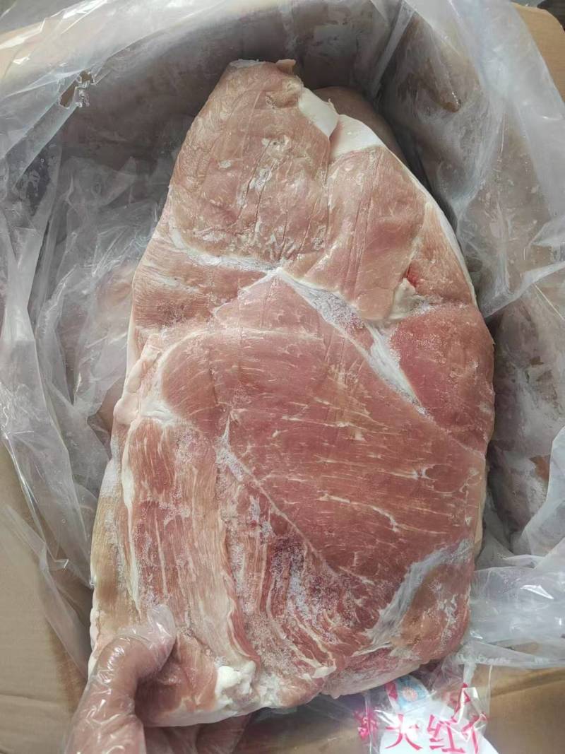 带皮后上肉，**日期的货，猪价上涨，老板们及时囤起来