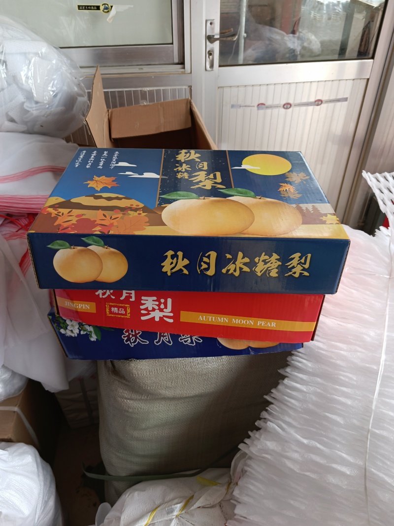 秋月梨莱西市秋月梨主产区诚信对接全国客商前来采购