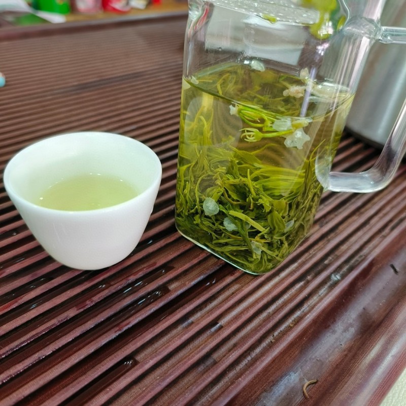 250g新茶叶茉莉花茶浓香型茉莉飘雪绿茶花茶