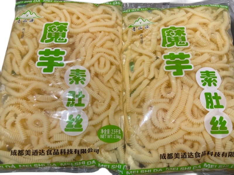 【凉拌海蜇】魔芋素大刀毛肚