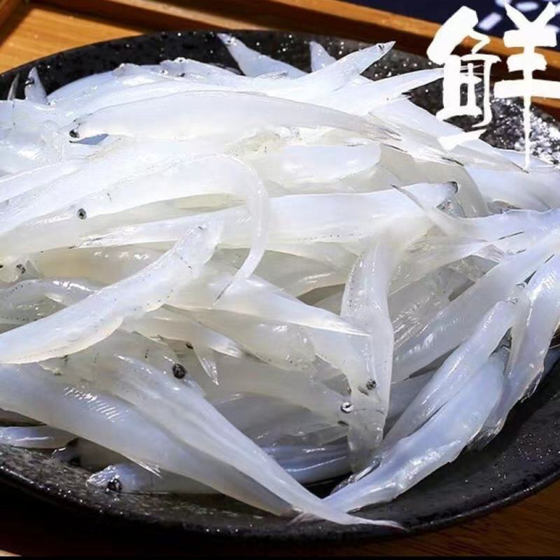 大银鱼新鲜水产冷冻面条鱼白饭鱼宝宝辅食鲜活冷冻淡水小银鱼