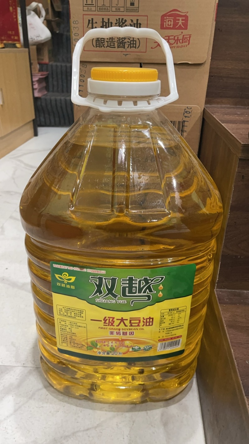 食用油一级非转基因大豆油20L：147/桶，全国可发