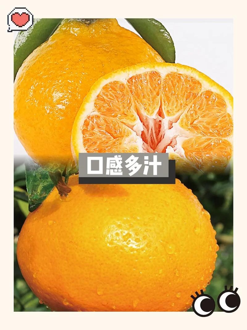 正宗四川春见耙耙柑，果瓤薄如蝉翼，果肉粒粒爆汁。