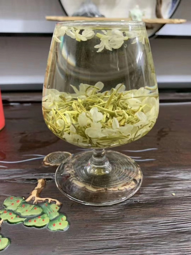 1斤新茶浓香型花茶茉莉花茶茉莉飘雪高山绿茶