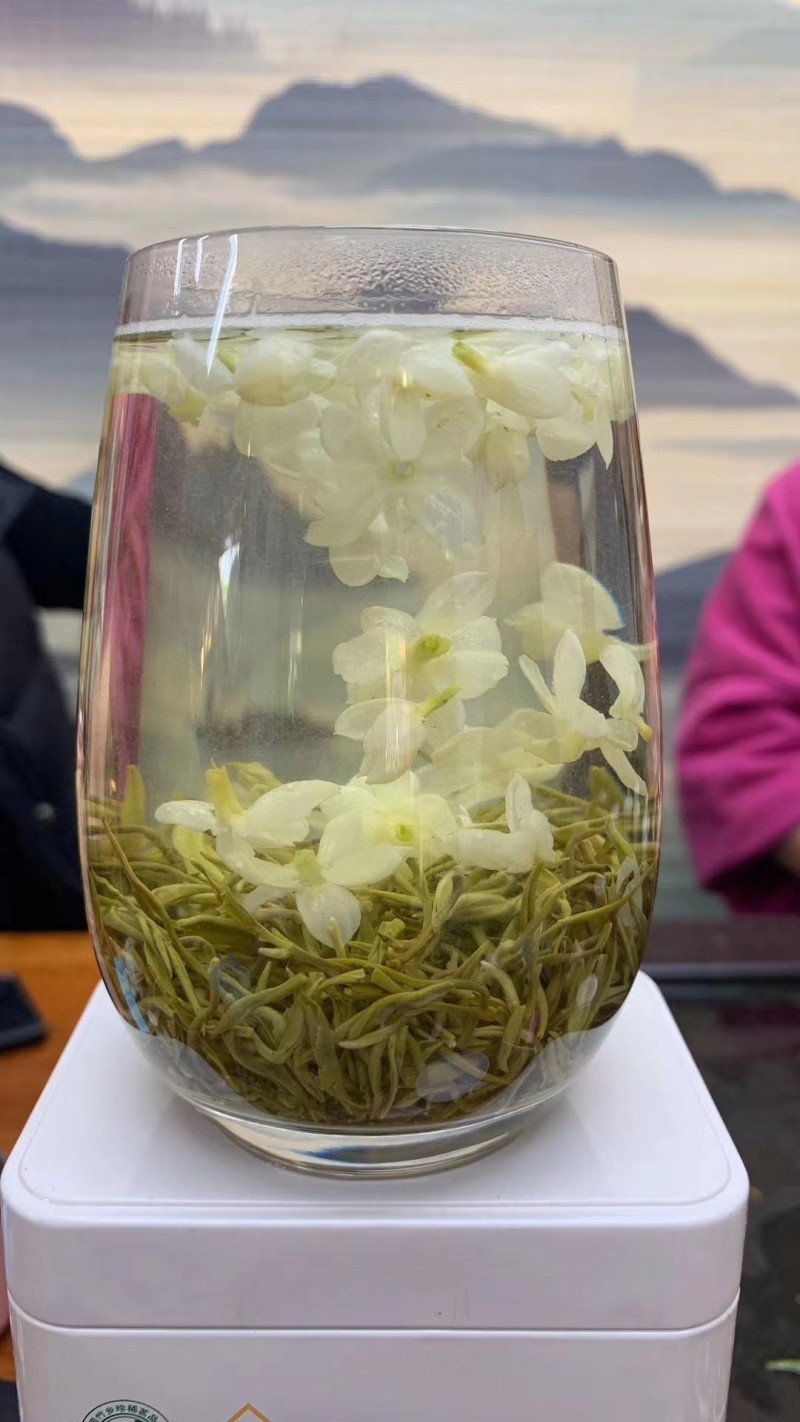 1斤新茶浓香型花茶茉莉花茶茉莉飘雪高山绿茶