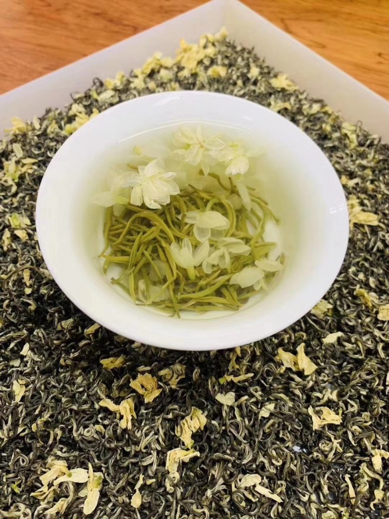 250g新茶浓香型花茶茉莉花茶茉莉飘雪高山绿茶