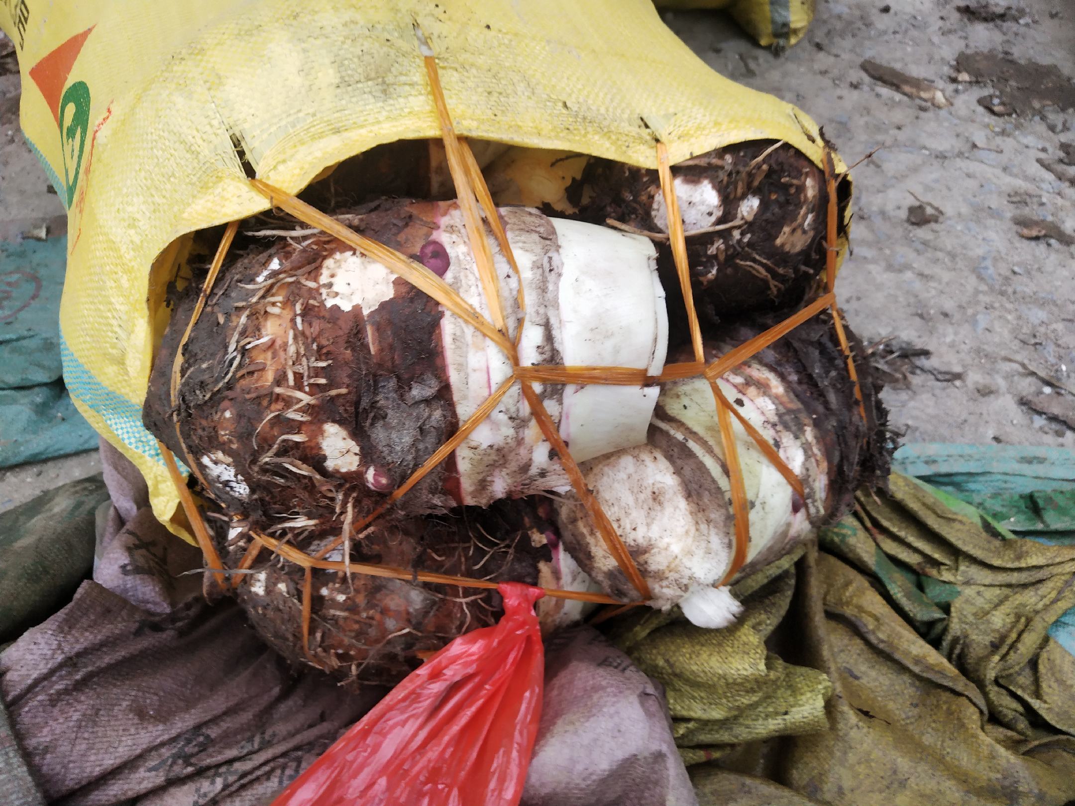 烤好的山芋搭配蜂蜜与黄油