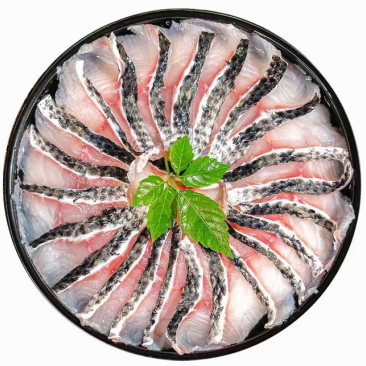 免浆黑鱼片250g*25/袋冻品半成品