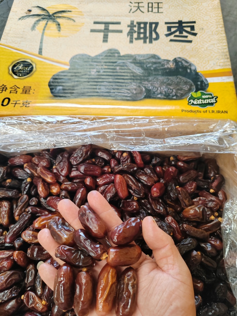 （优选）伊朗黑椰枣，一手货源电商专用整车批发支持一件代发