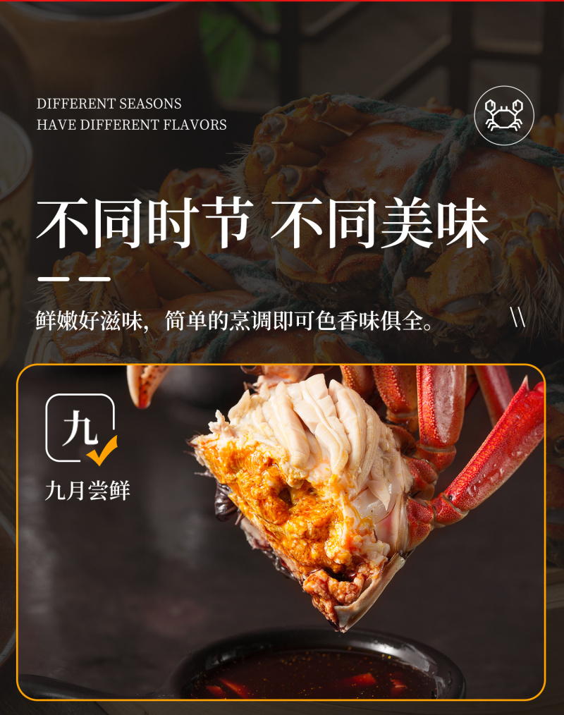 苏霸王阳澄湖大闸蟹2598型公4.5两母3.5两10只装