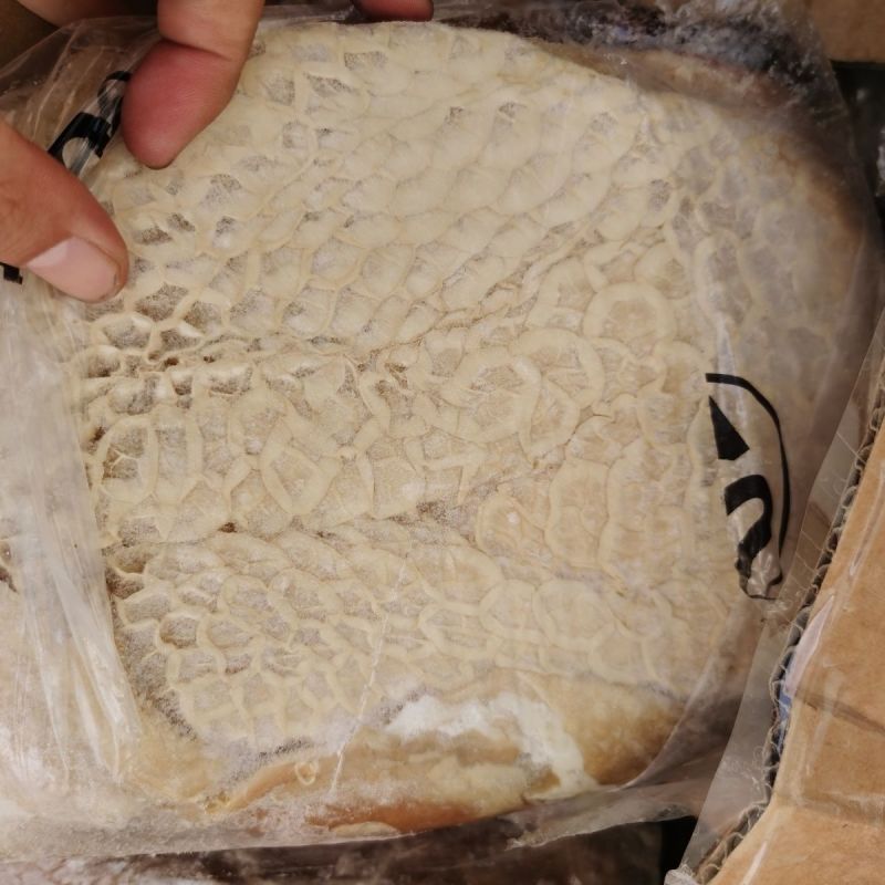 新鲜纯干金钱肚鲜蜂窝肚黄牛肚牛胃原肚整个牛小肚黄金肚手工