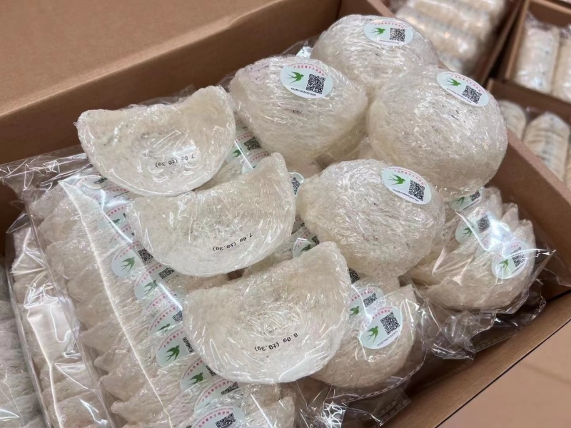 各种溯源码燕窝马来西亚燕窝印尼燕窝今天到货