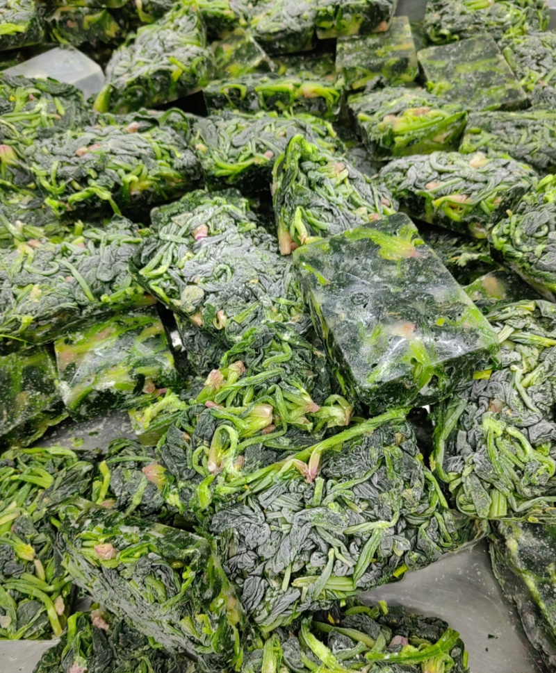盘冻菠菜