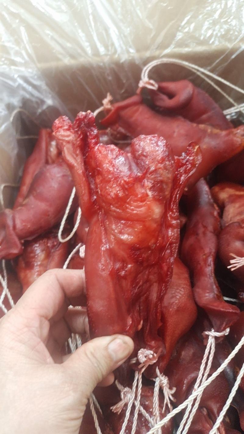 烟熏腊猪拱嘴适合任何地方卖人人喜欢吃一件50斤常年批发