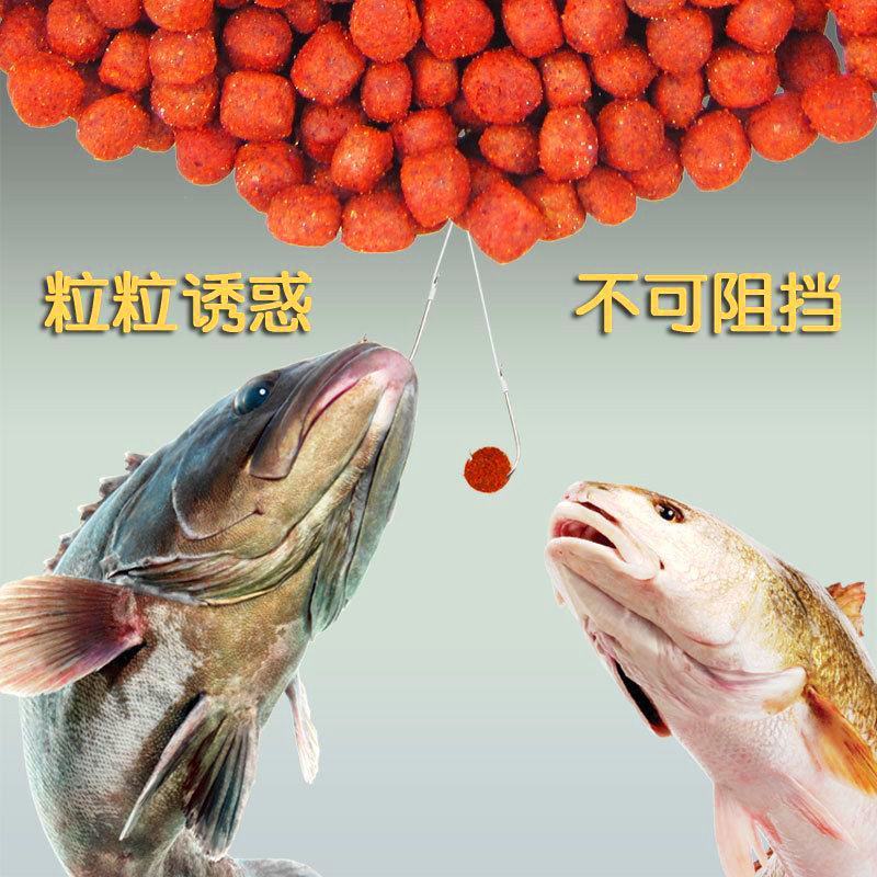 钓者钓鱼饵料鲫鱼鲤鱼草鱼罗非青鱼黑坑通杀鱼饲料直接挂钩