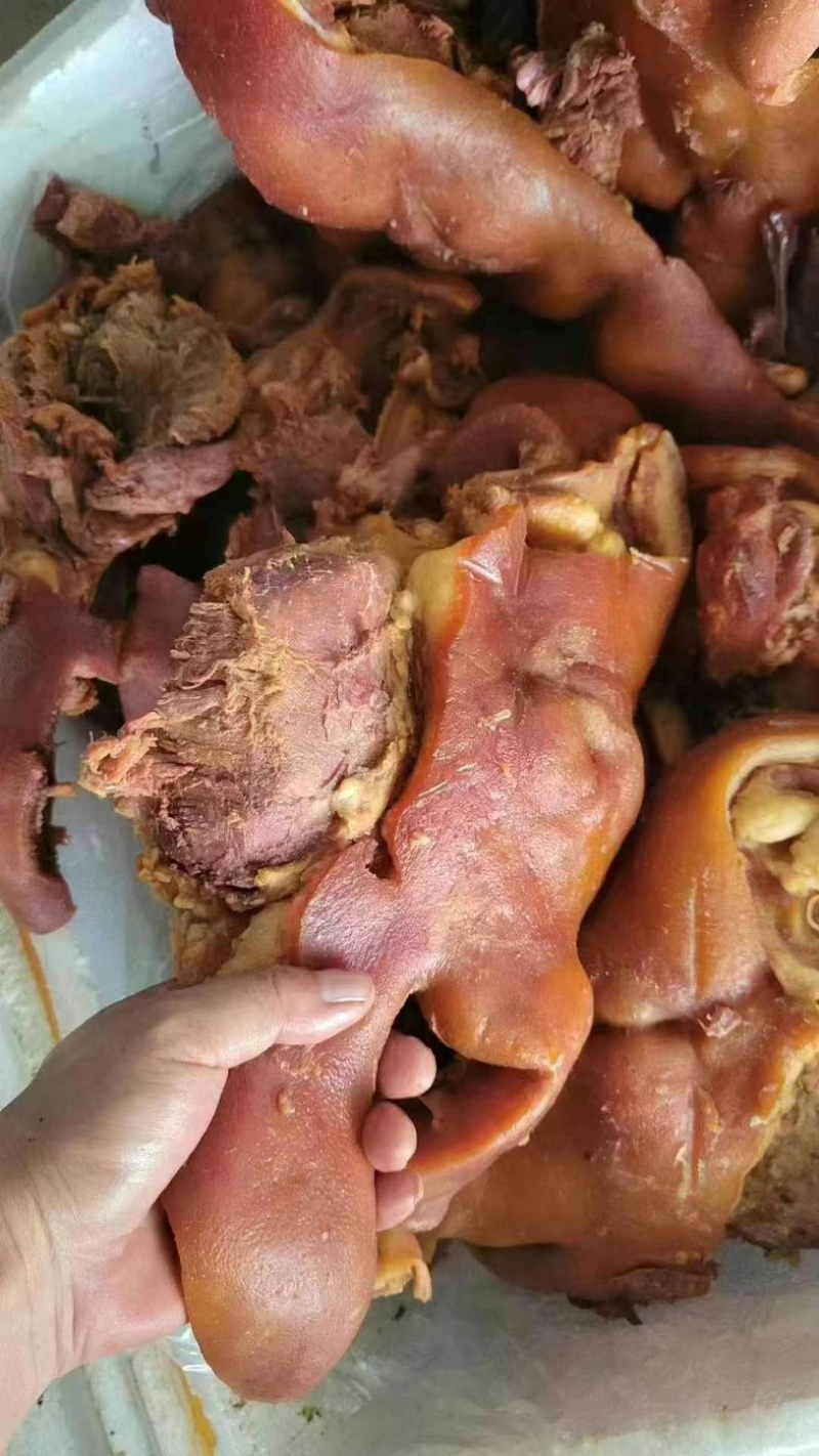 全熟卤猪头肉，卤菜摊，凉菜摊都可以卖的产品
