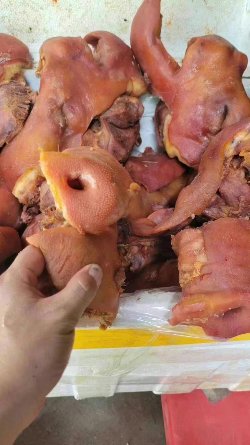 全熟卤猪头肉，卤菜摊，凉菜摊都可以卖的产品