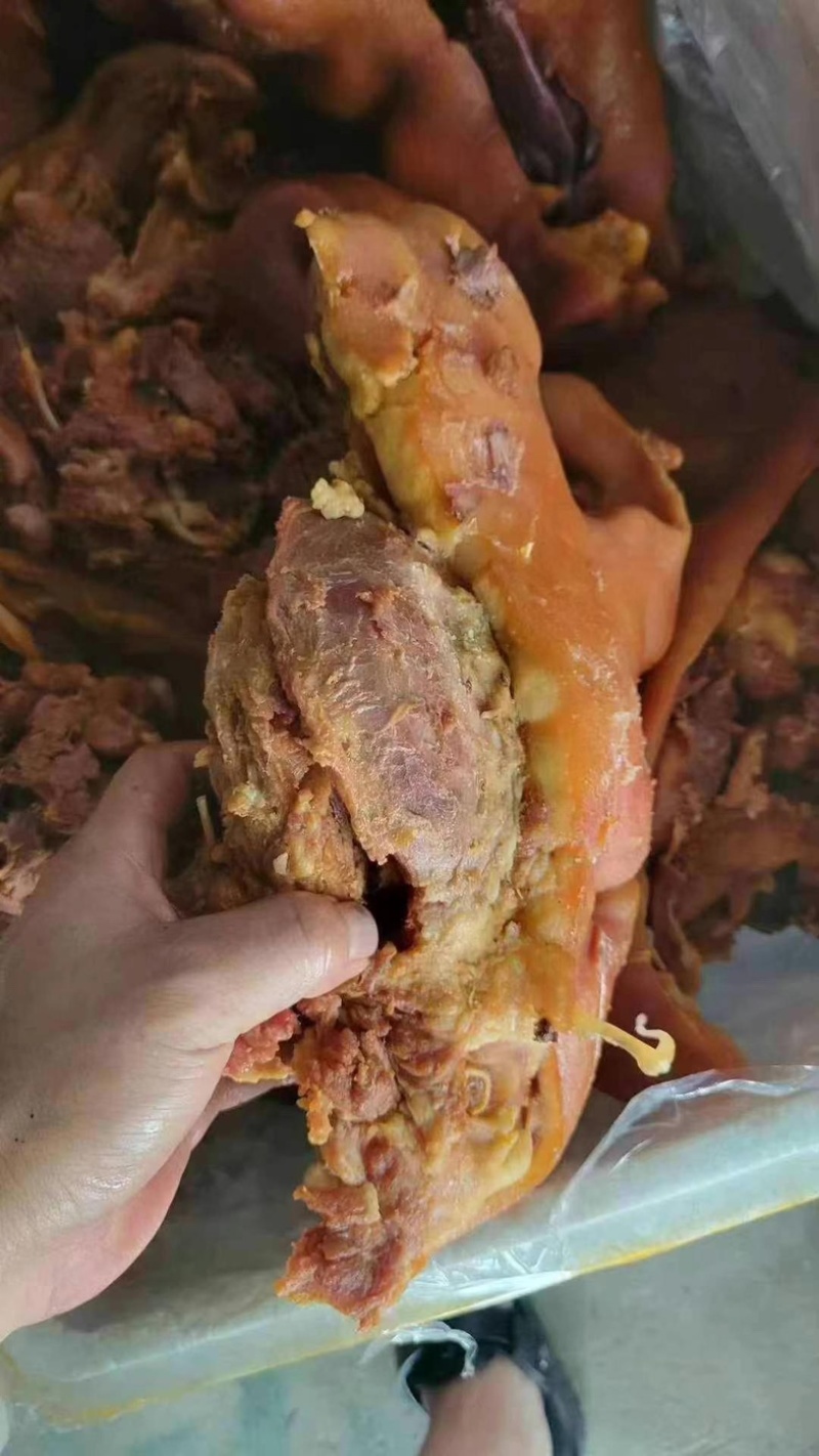 全熟卤猪头肉，卤菜摊，凉菜摊都可以卖的产品