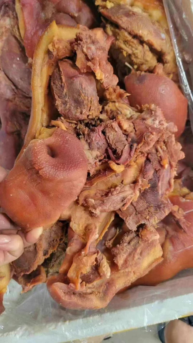 全熟卤猪头肉，卤菜摊，凉菜摊都可以卖的产品