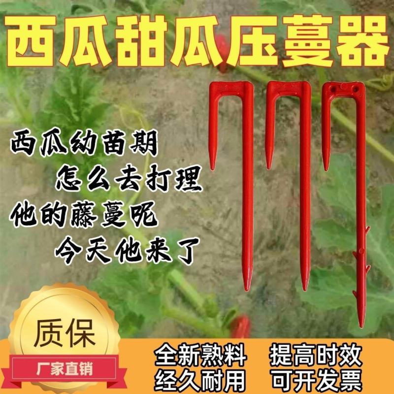 西瓜压蔓器西瓜叉子藤蔓瓜秧固定器秧苗固定器西瓜藤卡子瓜苗