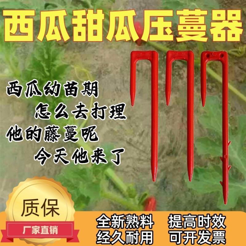 西瓜压蔓器西瓜叉子藤蔓瓜秧固定器秧苗固定器西瓜藤卡子瓜苗