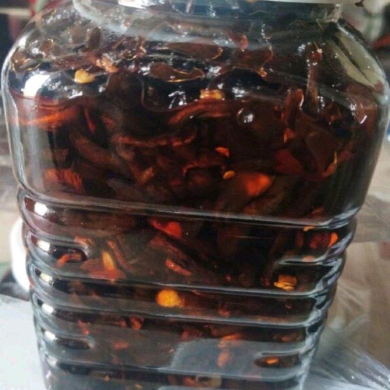 鸡枞油纯菜籽油炸野生鸡枞油1公斤/瓶（带瓶带油）全国包邮